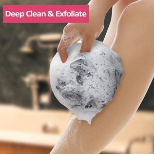 75g Shower Loofahs Large Bath Sponge Mesh Pouf Wash Puff XL Shower Poof Body <strong>Loofas</strong> for Bathing - Product Image 4