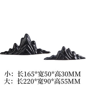 ของตกแต่งภูมิทัศน์จีนสมัยใหม่ ภูเขาจำลองจากเรซิ่น สำหรับตกแต่งห้องชา โมเดลโรงแรมเซน ตกแต่งโต๊ะทำงาน - Product Image 6