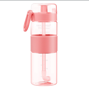 Bouteille d'eau en plastique de ml, avec <span class=keywords><strong>couvercle</strong></span> rabattable, pour la randonnée en plein air, le Camping et les voyages - Product Image 4