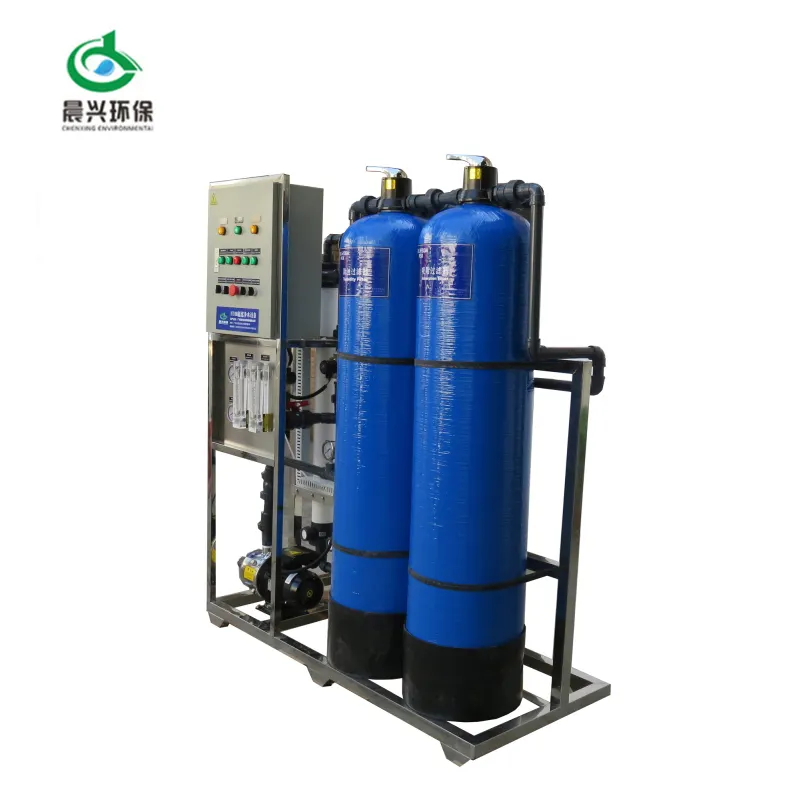 Purificador de agua de ósmosis inversa comercial mini máquina de agua pura mineral planta de purificación de agua por sistema de ultrafiltración UF