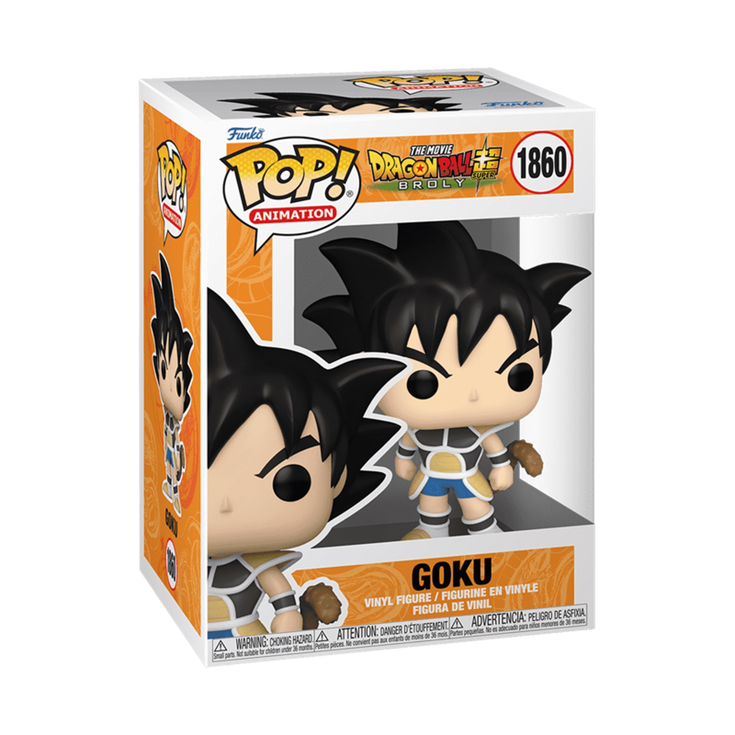 1860 Kid Goku con armadura Saiyan