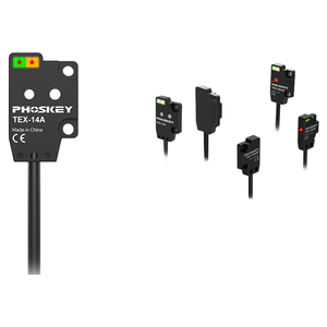 <span class=keywords><strong>Sensor</strong></span> Fotoelétrico Reflexivo Quadrado PNP NPN NO NC 12-24V com Montagem Lateral PEX-13E 500mm - Product Image 6