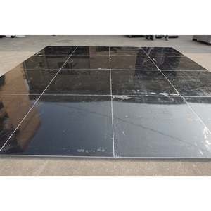 Piso de baile portátil de madera negra de instalación rápida para fiestas - Product Image 1