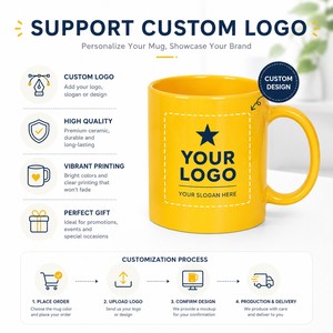 Tazas de Café de Cerámica Personalizadas de 11 oz, Regalo Promocional para Eventos Empresariales, Fiestas, Bodas, <span class=keywords><strong>Taza</strong></span> de Cerámica de 11 oz - Product Image 2