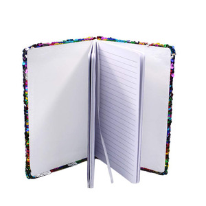 Logotipo personalizado niñas sirena A5 bordado <span class=keywords><strong>libro</strong></span> 80 hojas 160 páginas Color diario Bloc de notas 60 hojas cuaderno carpeta Bloc de notas - Product Image 5