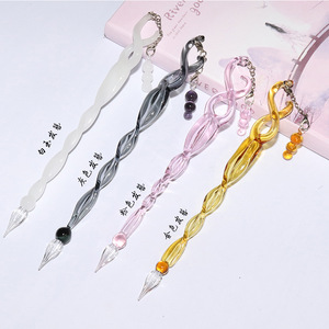 Juego <span class=keywords><strong>de</strong></span> Plumas <span class=keywords><strong>de</strong></span> Vidrio para Caligrafía a Mano para Principiantes, para Tiendas en Línea - Product Image 5