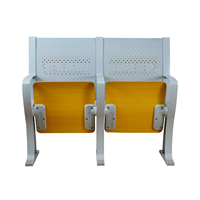 Mobilier scolaire université tables et chaises pliantes salle de classe étudiant escalier salle de conférence chaises avec accoudoirs
