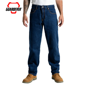 Jean de travail en denim FR résistant aux flammes pour la soudure et les travaux industriels - Product Image 1