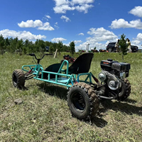 Kart tout-terrain professionnel ATICOL deux places 4x4, électrique/essence, moteur 4 temps, 70 km/h, 1000 W, pédale durable, pour enfants et adultes, utilisation en extérieur