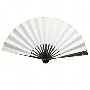 Custom Personalized Durable Double-sided <b>Large</b> Size <b>Print</b> Wholesale Promotional Gift Folding Plastic Clack Rave Hand Fan Logo - Product Image 1