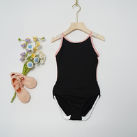 2025 nouveau Design sans manches dos ouvert filles danse vêtements d'entraînement Ballet justaucorps