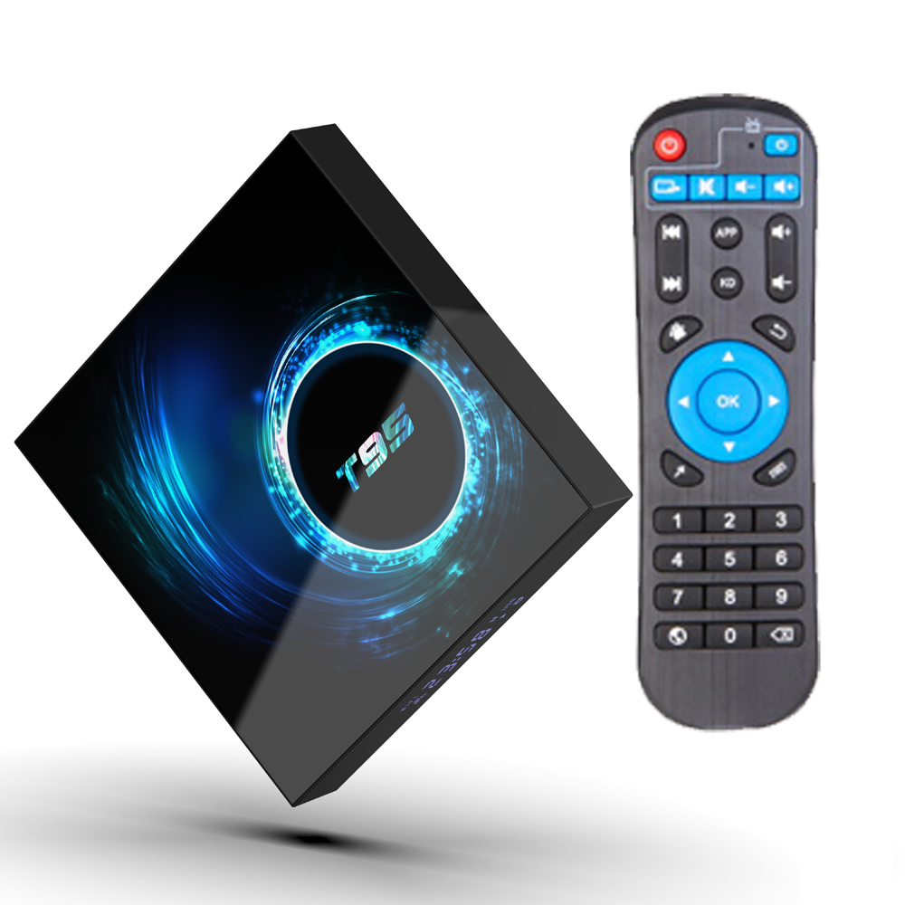 Boîtier TV T95 Allwinner H616, 2 go/4 go RAM, 6K, lecteur multimédia intelligent pour Streaming, avec WIFI double bande, Android 10, vente en gros