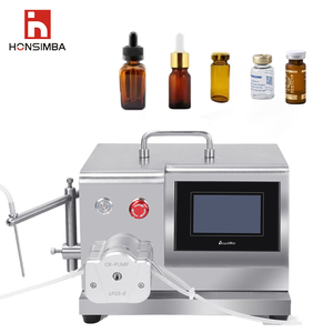 Pompe péristaltique semi-automatique <span class=keywords><strong>à</strong></span> tête unique pour liquides, machine de remplissage de petite taille de 1 <span class=keywords><strong>à</strong></span> 30 ml pour les produits de soin de la peau et les parfums - Product Image 1