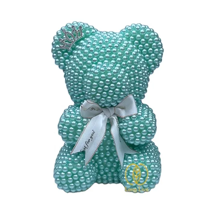 Benutzer definierte PE-Schaum 25cm 40cm 70cm künstliche Blumen Rose Bär Riesen Teddybär Valentinstag Geschenk