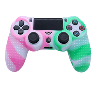 Coque de manette PS4 camouflage, coque en silicone pour manette PS4, coque en silicone pour PS4