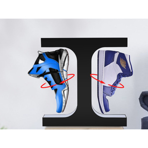 Thời trang triển lãm thương mại giày đứng sản phẩm Sneaker Magnetic levitation nổi Giày hiển thị đứng - Product Image 4