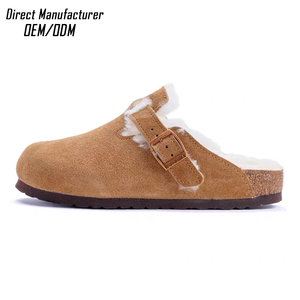 Stile Unisex <span class=keywords><strong>birkenstock</strong></span> per gli zoccoli di Boston in sughero leggero foderato di sughero OEM pantofole personalizzate direttamente dalla fabbrica - Product Image 6