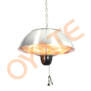 Chauffe-plat électrique extérieur pour <span class=keywords><strong>terrasse</strong></span> d'hôtel 1500W, utilisant des lampes chauffantes en fibre de carbone ou halogènes. - Product Image 2