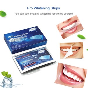 Bandes sans peroxyde <span class=keywords><strong>pour</strong></span> <span class=keywords><strong>les</strong></span> <span class=keywords><strong>dents</strong></span> sensibles et <span class=keywords><strong>les</strong></span> gencives Kit de <span class=keywords><strong>bande</strong></span> de blanchiment des <span class=keywords><strong>dents</strong></span> 28 pièces 14 traitements 2 s - Product Image 3