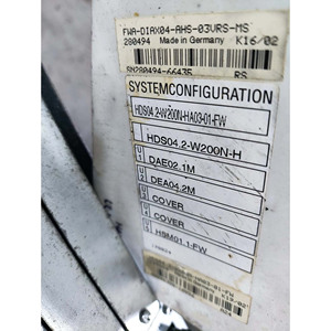 Controlador de Accionamiento HDS04.2-W200N-HA03-01-FW HDS04.2-W200N-HS12-01-FW HDS04.2-W200N - Product Image 2