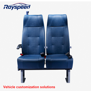 Housses de sièges de camping-car inclinables pour <span class=keywords><strong>Mercedes</strong></span> Sprinter 2019 - Cuir/Tissu <span class=keywords><strong>Luxe</strong></span> Imperméable - Product Image 1