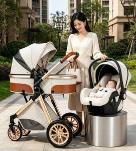 Carrito <span class=keywords><strong>de</strong></span> Bebé Plegable JXB <span class=keywords><strong>de</strong></span> Nuevo Diseño, Duradero, Plegable con una Mano, Tamaño Pequeño, Portátil, <span class=keywords><strong>para</strong></span> Viajes, con Asiento <span class=keywords><strong>para</strong></span> Automóvil - Product Image 1