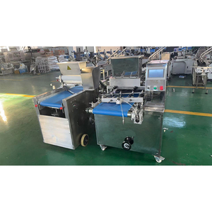 Petite machine à fabriquer des biscuits, coupe-fil, machine à fabriquer des biscuits, système de contrôle PLC, machine à déposer des biscuits <span class=keywords><strong>pour</strong></span> boulangerie - Product Image 6