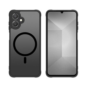 Funda de teléfono magnética translúcida para <span class=keywords><strong>Samsung</strong></span> A17 S25 Ultra 24 Plus S23 S22 A25 A06 A56 A16 A26 cubierta de <span class=keywords><strong>cargador</strong></span> inalámbrico mate de piel - Product Image 5