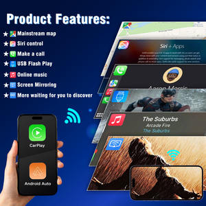 Carplay sans fil Apple pour <span class=keywords><strong>Volvo</strong></span> S80 XC70 V70 2015-2018 Écran 7 "Android Auto Plug Play MMI Carplay Box Mirror Link Navigation - Product Image 3