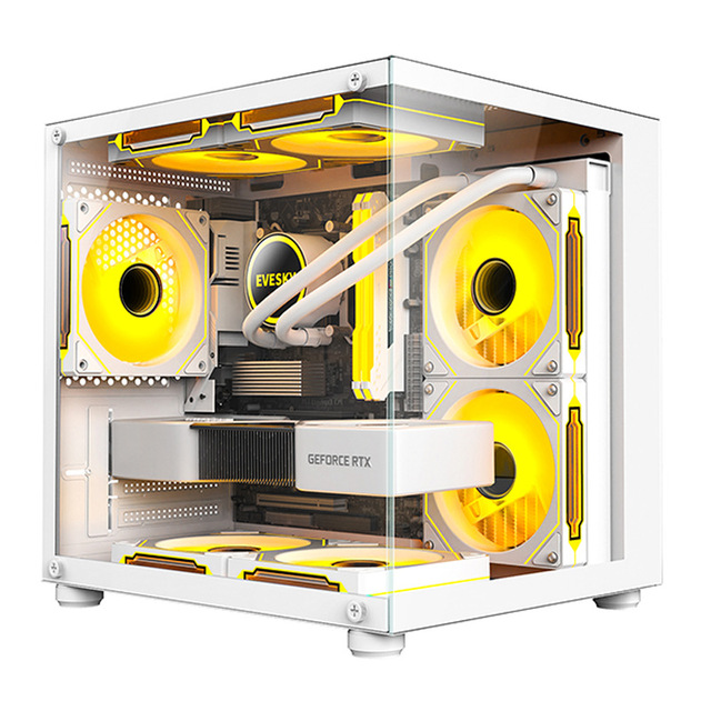 Wholesale Small Case Aluminum Suitcase Portable Desktop Computer Empty Chassis PC Gaming Case Cabinet