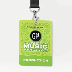 Custom Printed <b>Lanyard</b> with Event Passes Conference ID Badge Holder for Office Staff Exhibitions - Product Image 5