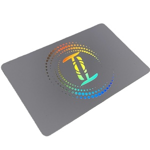 <span class=keywords><strong>Tarjeta</strong></span> Holográfica Inteligente NFC de PVC Resistente, 13.56 MHz, Impermeable y Resistente a la Intemperie, para Control de Acceso de Empleados de Fábrica - Product Image 1