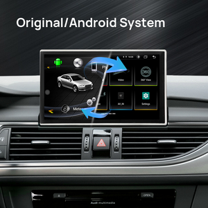Android 13 sistema Stereo multimediale per auto 8 Core per Audi <span class=keywords><strong>A6</strong></span> <span class=keywords><strong>C7</strong></span> A7 lettore 2012 2018 9 pollici 8 + 128GB BT5.0 fotocamera posteriore Carplay GPS - Product Image 3