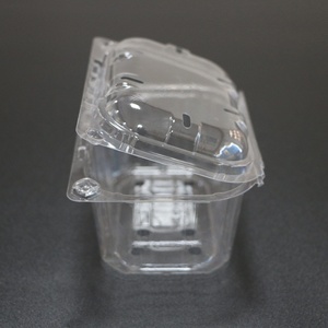 リサイクル可能なカスタム透明<span class=keywords><strong>PET</strong></span>長方形ボックスクラムシェル包装食品ケーキ新鮮な果物容器プラスチック<span class=keywords><strong>PET</strong></span>ボックス - Product Image 2