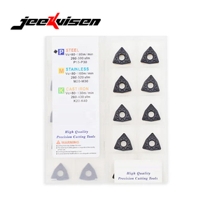 Plaquettes de tournage en carbure CNC JEEKVISEN WNMG060408-TM JP315C, outils de tournage OEM avec plaquettes en carbure CNMG - Product Image 1