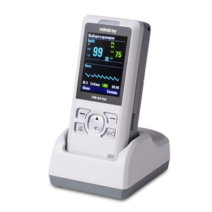 Oxymètre de pouls vétérinaire portable Mindray PM-60 à écran tactile réutilisable et réglable pour diagnostic par ultrasons et mesure de l'oxygène sanguin chez le chien - Product Image 1