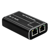 Extenseur POE standard 10/100 Mbps à 3/4/5 ports pour système de sécurité CCTV intérieur avec prise en charge QoS et SNMP