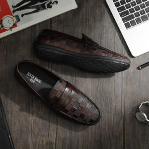 Zapatos Formales de Cuero a Cuadros Hechos a Mano con Nuevo Diseño de Moda 2026 para Hombre, Zapatos de Vestir y Oxford Casuales Personalizados para Negocios - Product Image 6