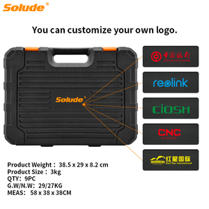 Solude <span class=keywords><strong>Set</strong></span> alat perangkat keras 33 buah Tang spanner profesional <span class=keywords><strong>Set</strong></span> alat mekanik baru untuk tukang listrik - Product Image 6