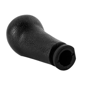 Pommeau de levier de vitesse Chevrolet en cuir noir, conception ergonomique pour accessoires de poignée de transmission de voiture - Product Image 1