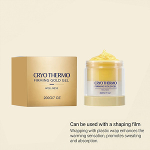 Gel Cryo Thermo Raffermissant Or 200g – Crème Sculptante Corps Nano Or pour Ventre, Cuisses, Bras – Lifting, Raffermissement et Hydratation de la Peau - Product Image 2