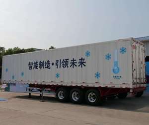 Semirremolque Refrigerado CIMC para Transporte de Carga Seca, 3 Ejes, 60 Toneladas, 70000 kg de Carga Útil - Product Image 2