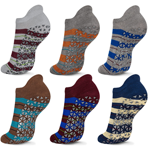 Non <b>Slip</b> Yoga Socks With Grips for Pilates - Product Image 6