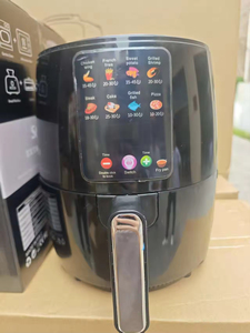 Horno Tostador y Freidora de Aire de 6L con Control Táctil, Freidora Eléctrica de Gran Capacidad con Pantalla LED y Olla Individual para Cocinar en Casa - Product Image 4