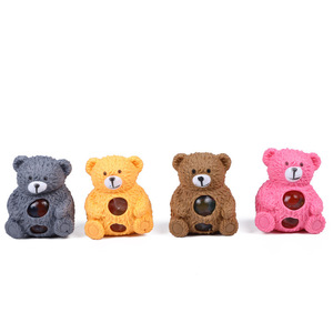 Pelota Antiestrés de Goma con Forma de Oso, Juguete Sensorial para Niños y Adultos - Product Image 5