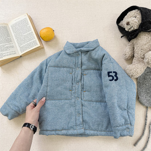 Vente de gros Vêtements amples d'hiver en coton pour enfants Manteaux pour filles et garçons - Product Image 3