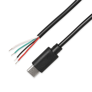 Tùy chỉnh chiều dài nam <span class=keywords><strong>n</strong></span>ữ 2 lõi 4 lõi cáp mở rộng Loại C dây dòng dữ liệu Loại C Cáp - Product Image 2