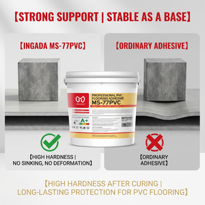 Colle PVC professionnelle <span class=keywords><strong>MS</strong></span>-77PVC en gros, économique, séchage rapide, haute dureté, non toxique, sans odeur, adhésif <span class=keywords><strong>MS</strong></span> - Product Image 2