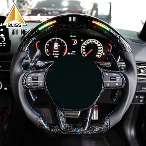 Modifikasi bagian mobil roda kemudi dayung Shifter listrik roda kemudi mobil tombol <span class=keywords><strong>Spinner</strong></span> untuk Honda City - Product Image 1