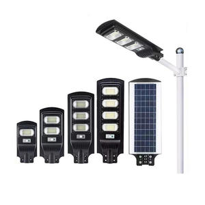 200W jardin lumière solaire capteur de coucher de soleil télécommande lumière solaire lampe de jardin extérieur pour <span class=keywords><strong>Foster</strong></span> LED réverbère ABS - Product Image 5